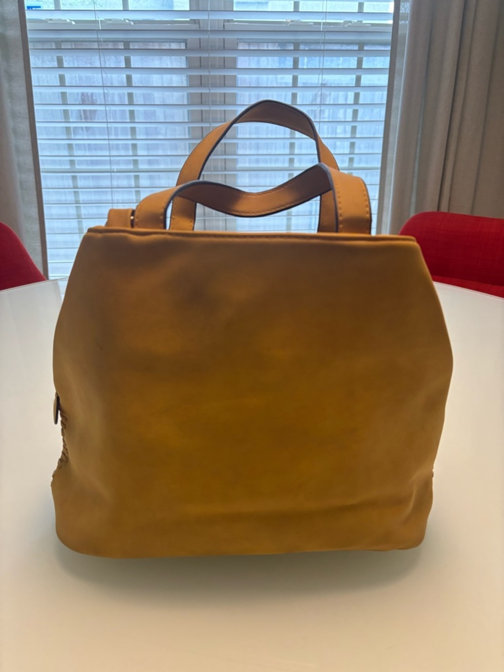 Free People Mustard Yellow Bag